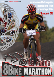 Cartel VIII Bike Marathon La Palma