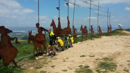 camino Frances hacia Santiago de Compostela