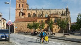 camino Francés hacia Santiago de Compostela 