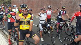 primera jornada de cicloturismo en los III juegos máster Cabildo de Tenerife