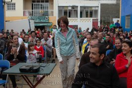 Recogida de trofeos magma bike maraton isla del Hierro