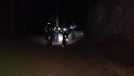 Ruta nocturna en bicicleta de montaña por Tenerife