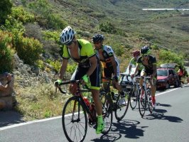Richard PlatoChico campeponato Canarias fondo en carretera