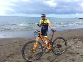 Ruta en bicicleta de montaña por la zona sur de la isla de Tenerife