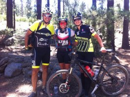 Ruta desde La Caldera al Lagar en bicicleta, Tenerife.