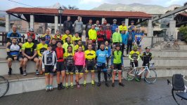 Subida los Loros en bicicleta de montaña para despedir el año 2015