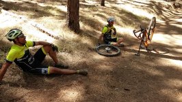 En bicicleta de montaña por Canarias