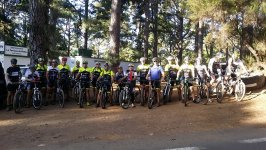 Salida en bicicleta de montaña por Las Raices