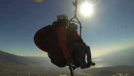 vuelo en parapente Tenerife enminube.net
