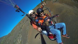 vuelo en parapente Islas Canarias enminube.net