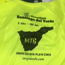 X Camino Santiago Del Teide en bicicleta de montaña