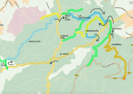 Ruta iniciación MTB Acebiñal - El Rayo - Las Aguilillas