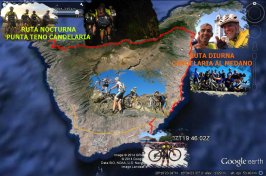 Ruta de largo recorrido en bicicleta de montaña Tenerife, Punta Teno el Medano