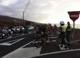 La quinta prueba  Copa Cabildo Suspendida por accidente en la autopista. 