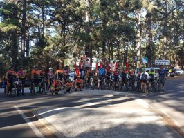 Salida en bicicleta de montaña por Tenerife