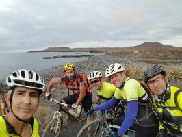 Ruta mtb por a zona sur de Tenerife