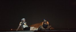 Ruta nocturna desde El Palmar al Medano en bicicleta de montaña