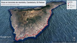 Ruta por el sur de Tenerife en bicicleta de montaña