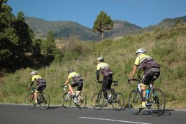 Subida los Loros en bicicleta de montaña para despedir el año 2015