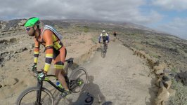 Ruta en bicicleta de Montaña por la costa de Tenerife, Candelaria , El Palmar