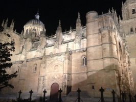 Catedral de Salamanca en la Vía La Plata