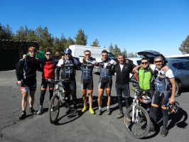 Vuelta al Teide en bici